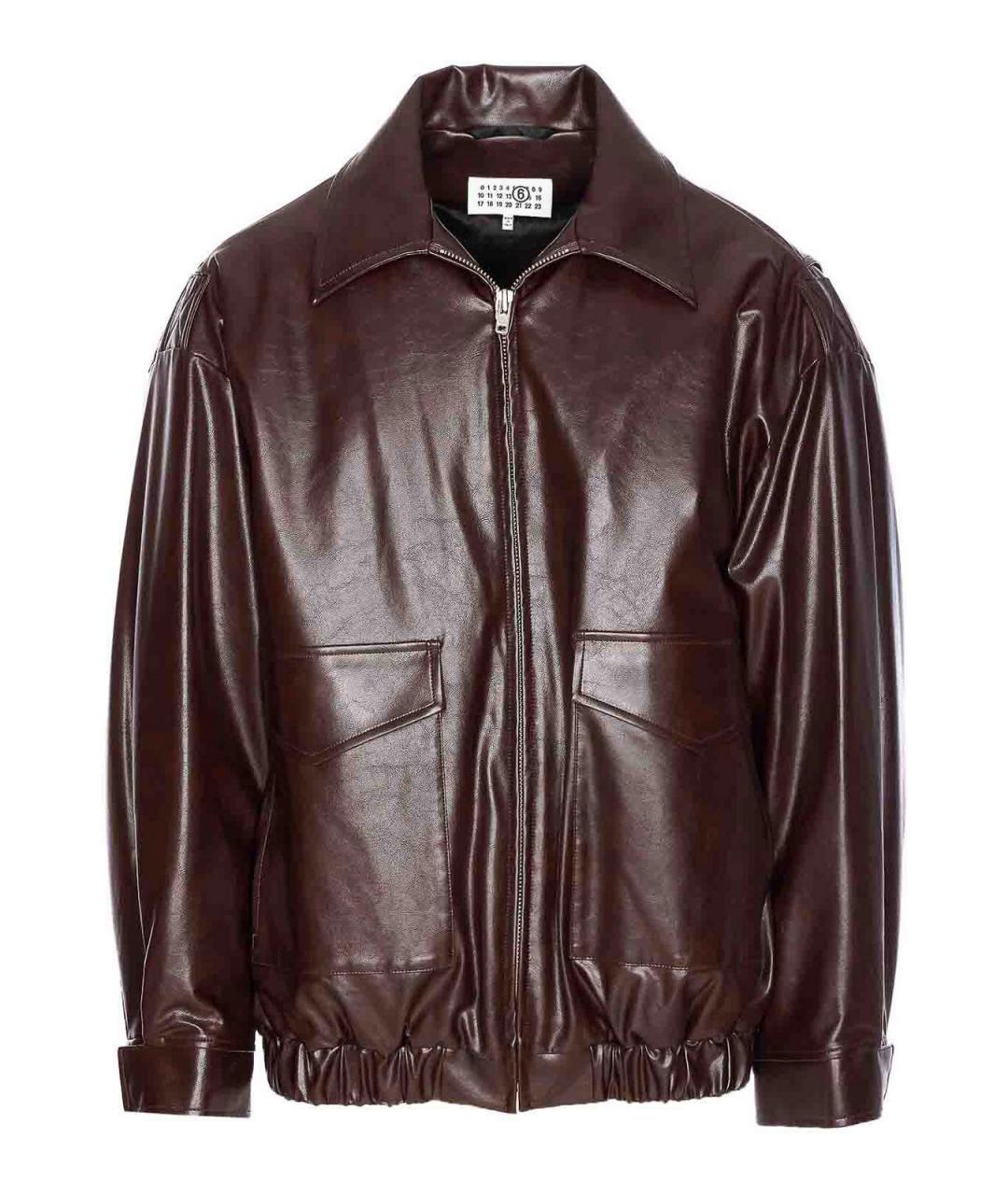 MM6 MAISON MARGIELA Бордовая куртка, фото 1
