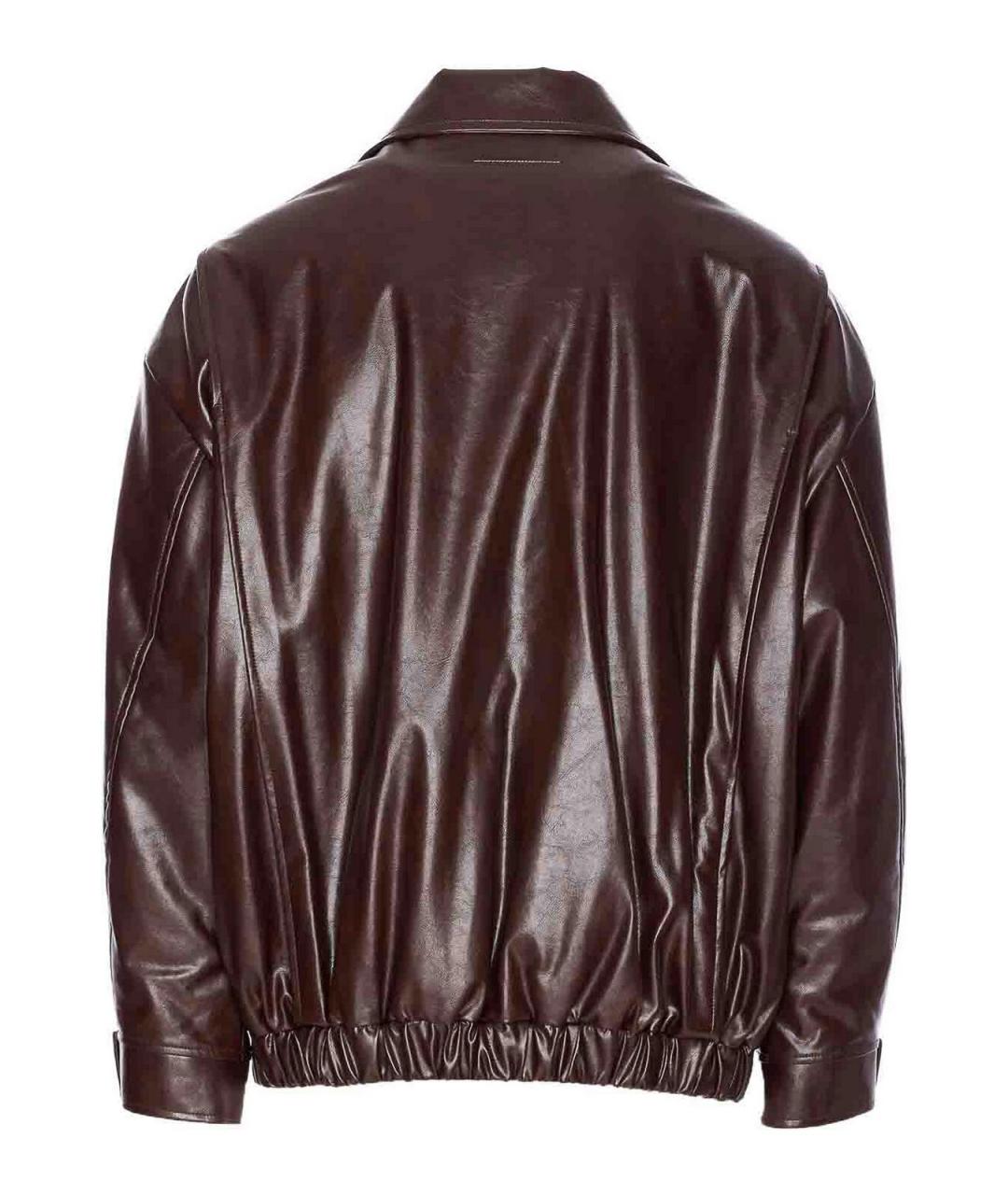 MM6 MAISON MARGIELA Бордовая куртка, фото 2