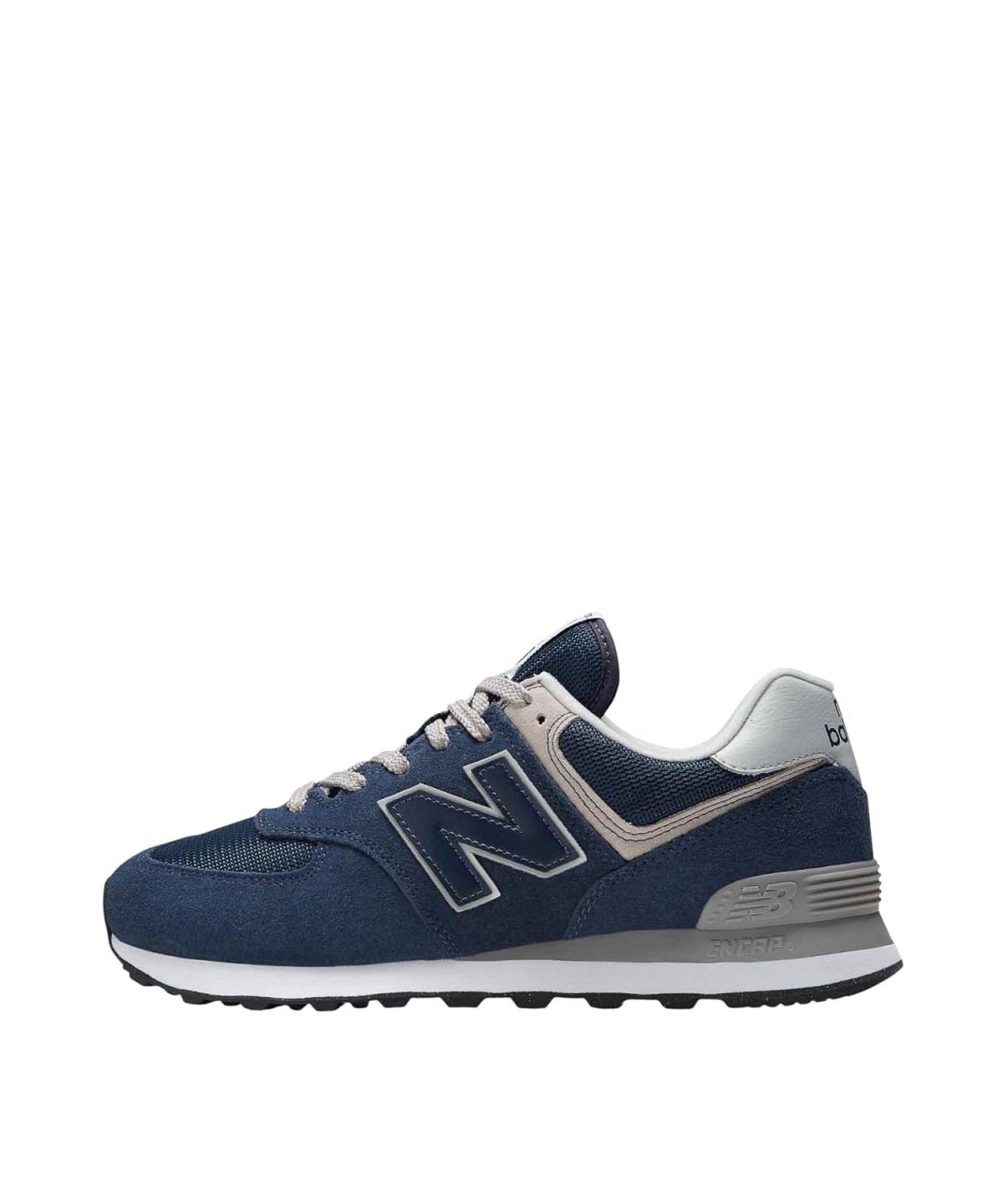 NEW BALANCE Синие низкие кроссовки / кеды, фото 2