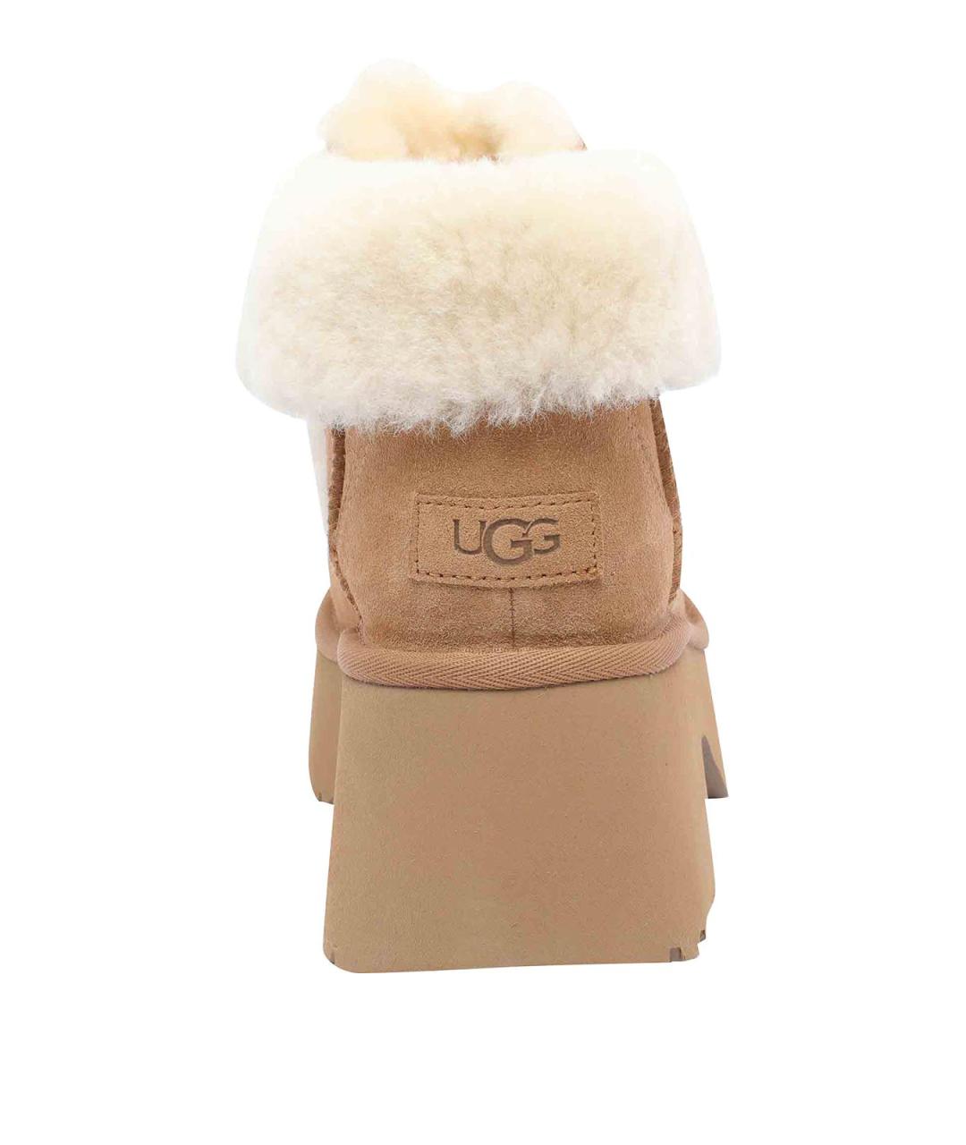 UGG Бежевые ботинки, фото 4