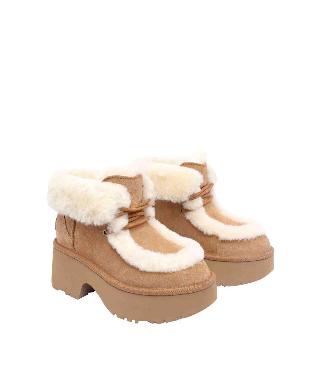 UGG Бежевые ботинки, фото 2