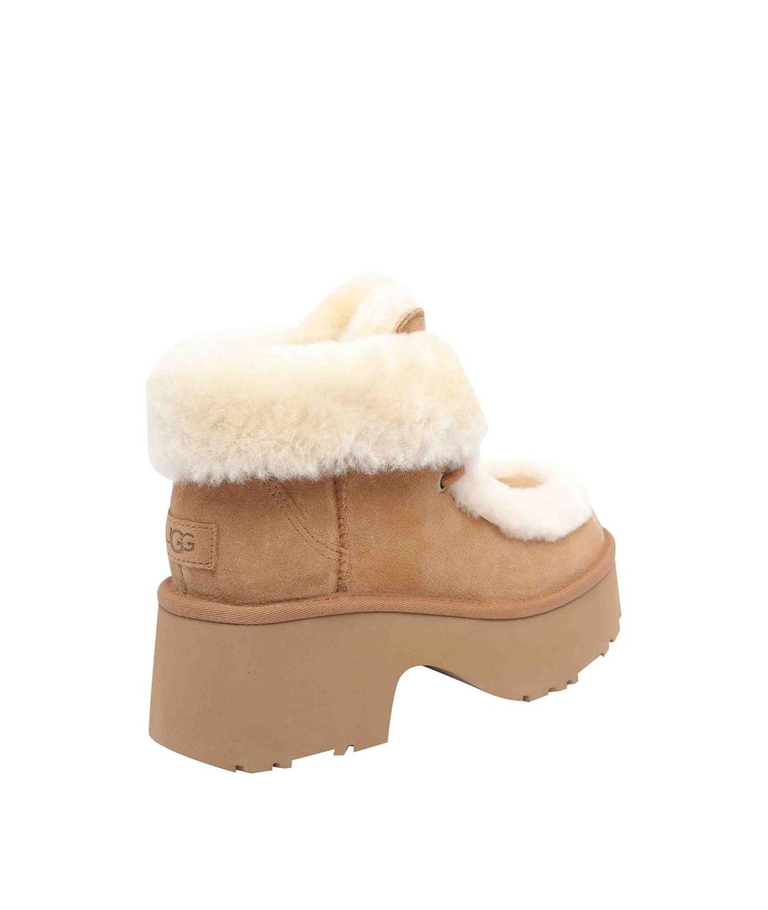 UGG Бежевые ботинки, фото 3