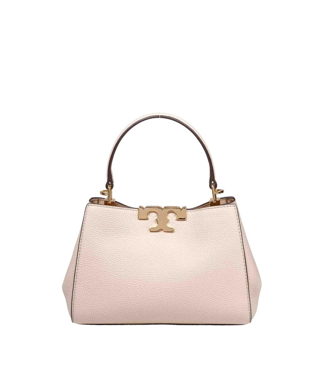 TORY BURCH Бежевая кожаная сумка через плечо, фото 1