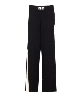 ELISABETTA FRANCHI Брюки широкие