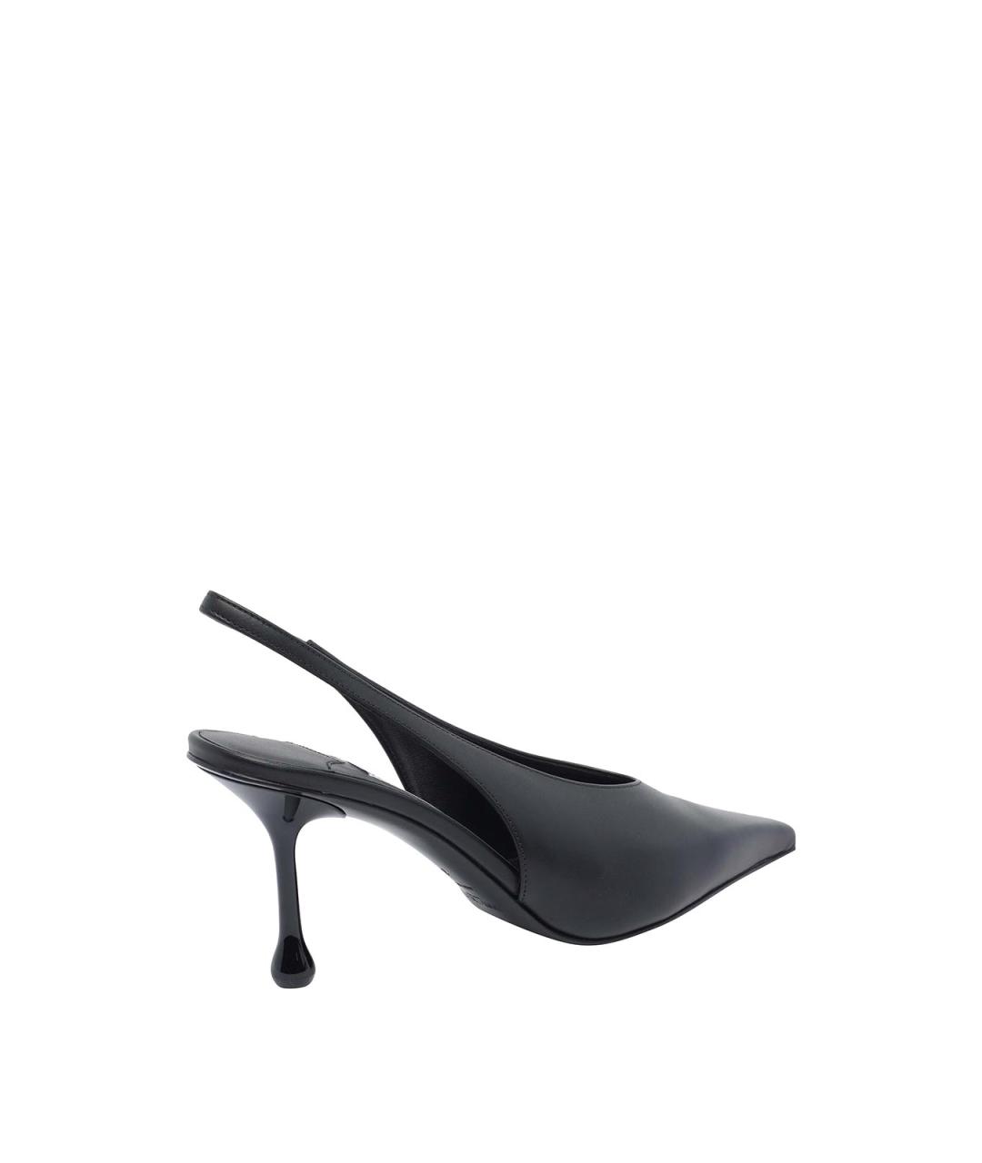 JIMMY CHOO Черные кожаные туфли, фото 3
