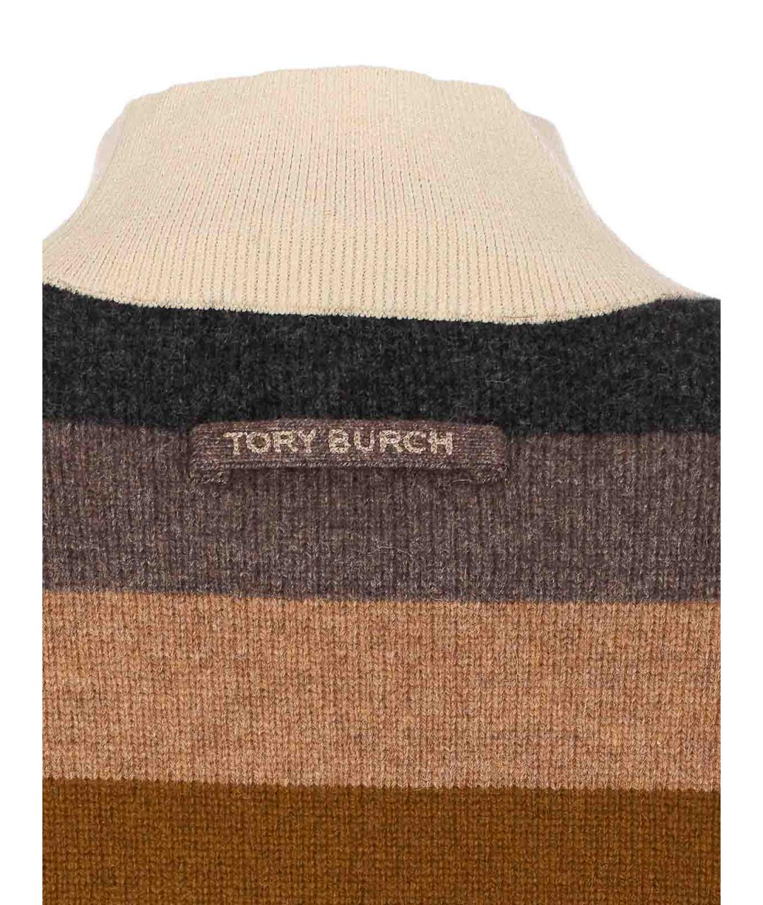 TORY BURCH Мульти шерстяной джемпер / свитер, фото 3