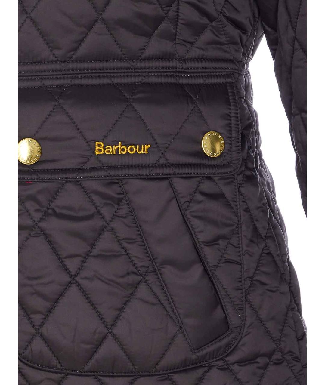 BARBOUR Черная полиэстеровая куртка, фото 3