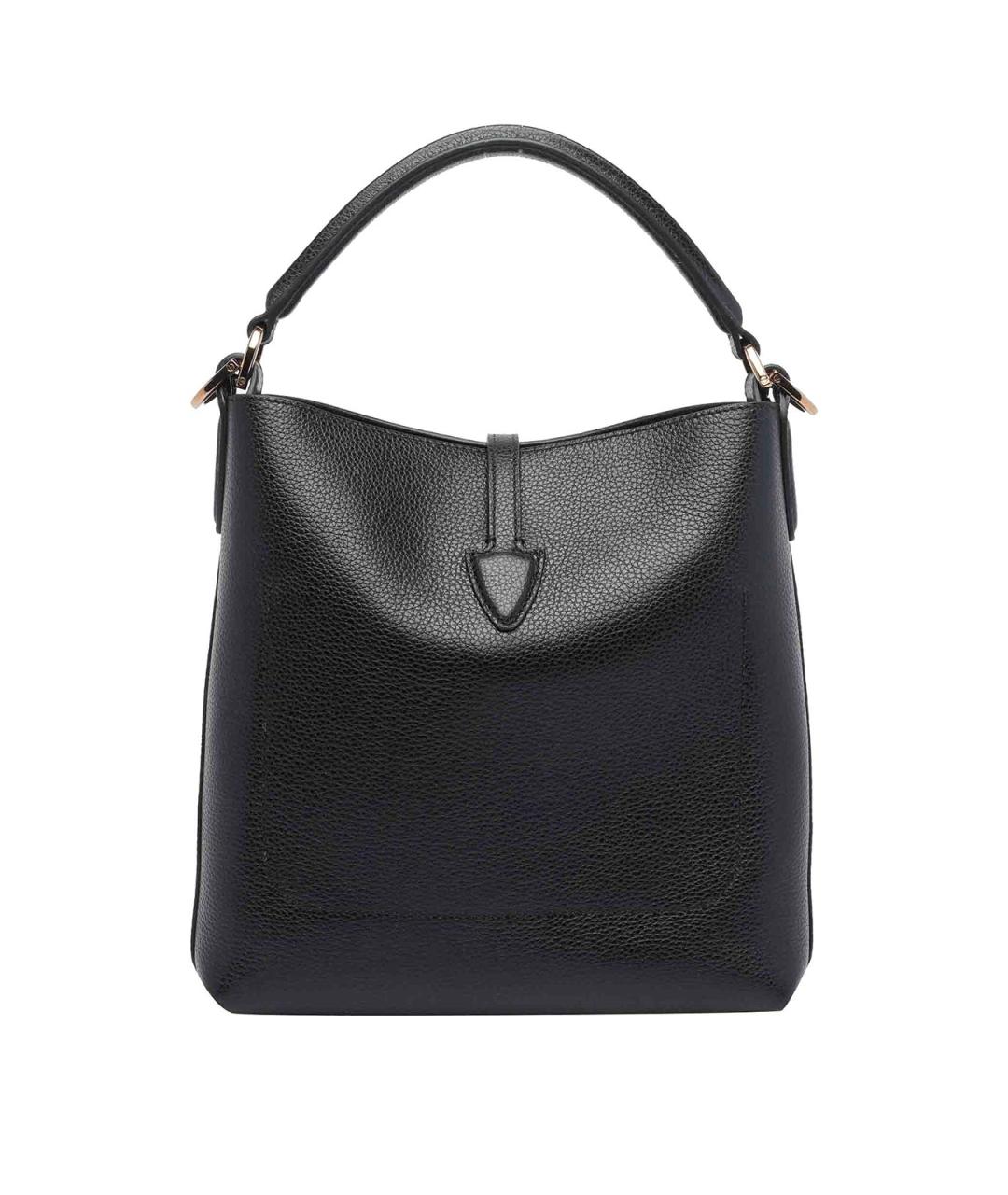 TOD'S Черная кожаная сумка через плечо, фото 3