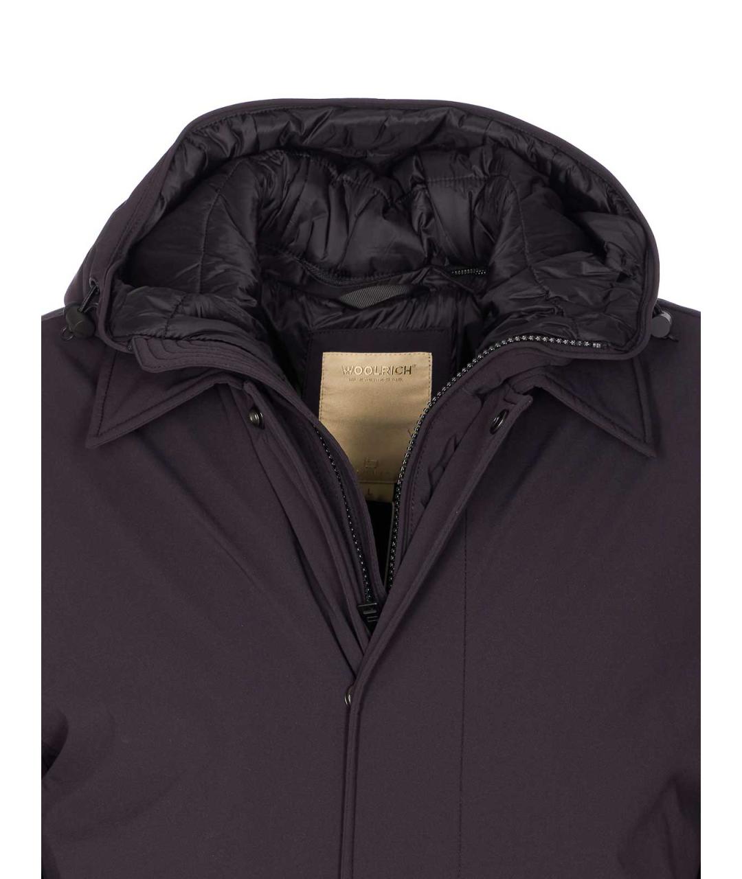 WOOLRICH Черная парка, фото 4