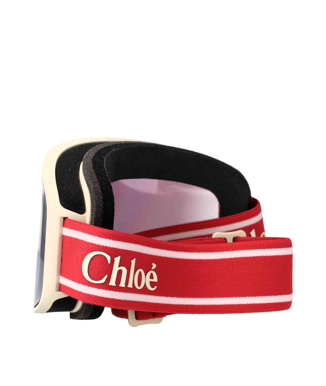 CHLOE Белые солнцезащитные очки, фото 4