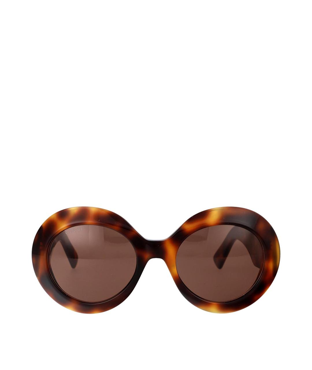 GUCCI Коричневые солнцезащитные очки, фото 1