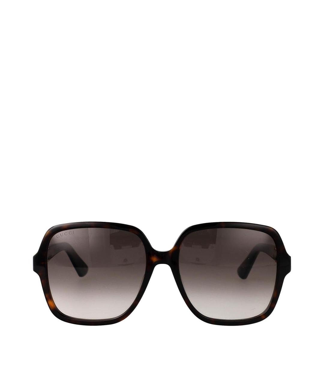 GUCCI Коричневые солнцезащитные очки, фото 1