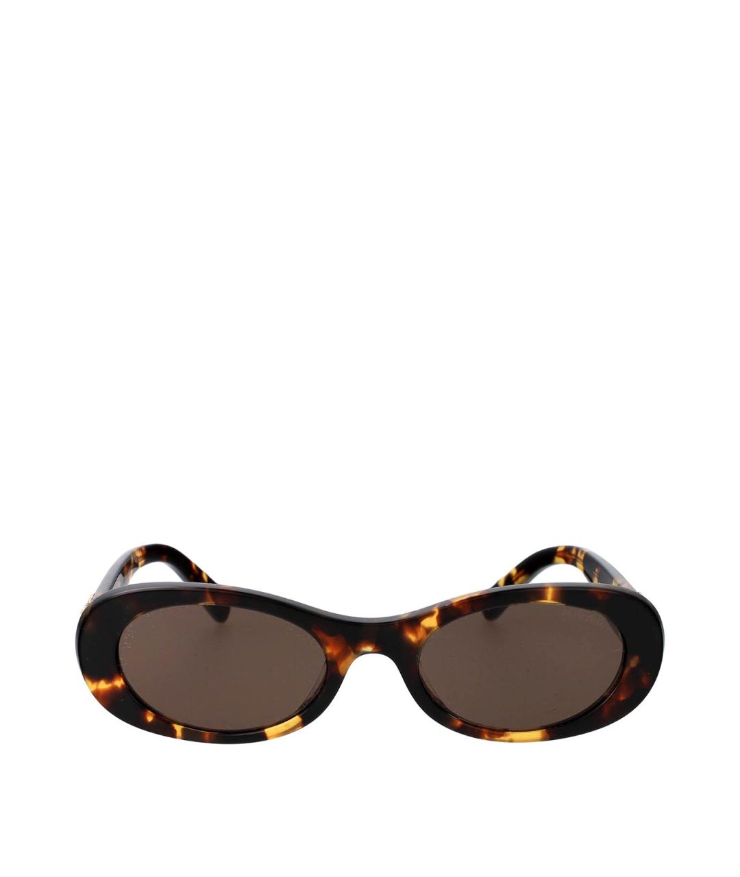 MIU MIU Коричневые солнцезащитные очки, фото 1