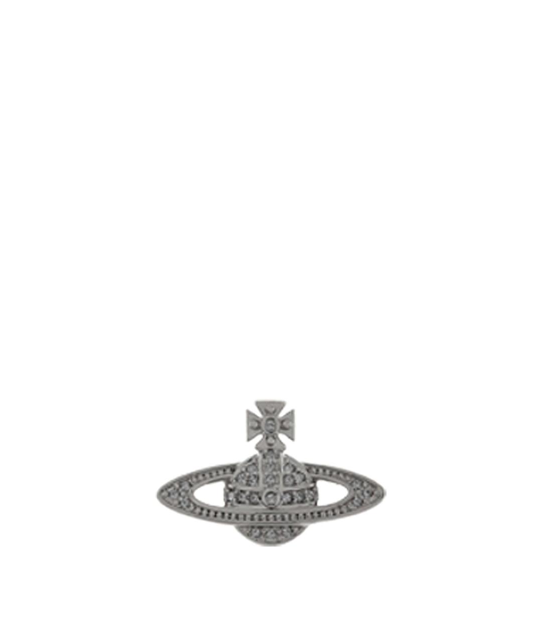 VIVIENNE WESTWOOD Серебряные металлические серьги, фото 2