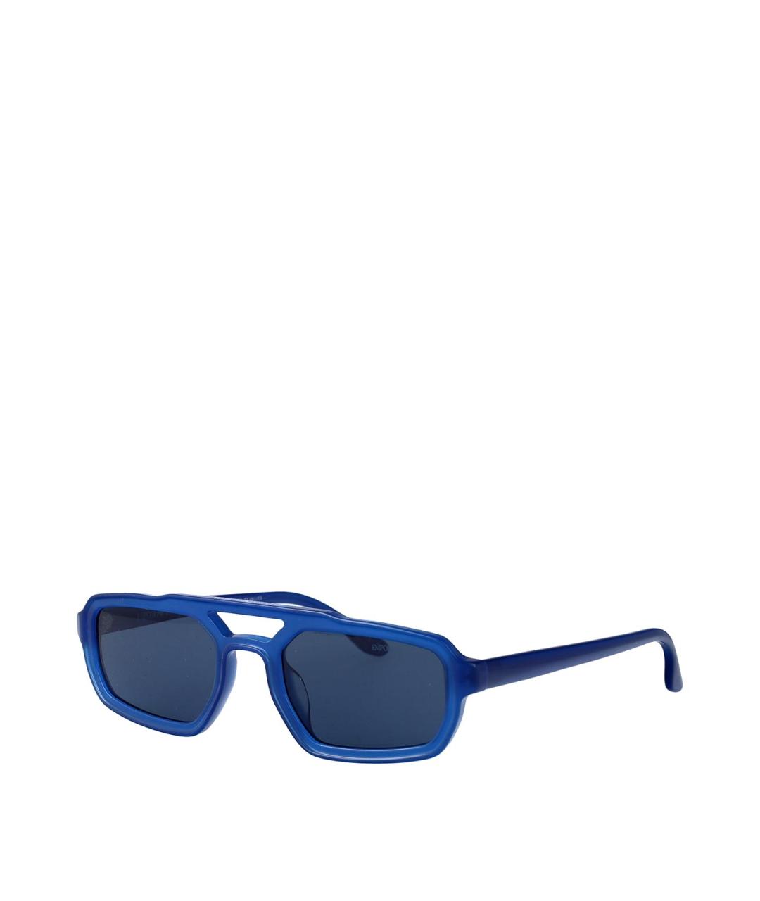 EMPORIO ARMANI Синие пластиковые солнцезащитные очки, фото 2