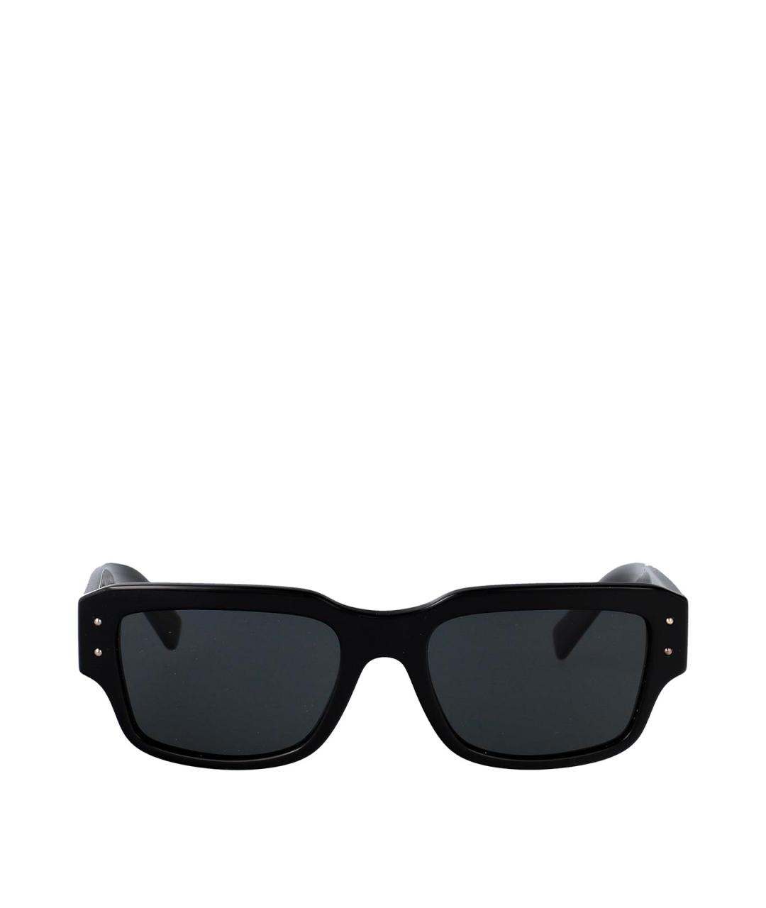 DOLCE&GABBANA Черные солнцезащитные очки, фото 1
