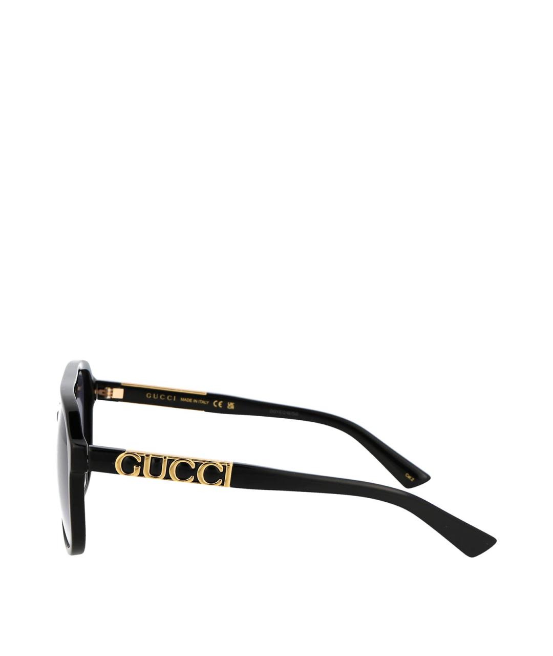 GUCCI Черные солнцезащитные очки, фото 3