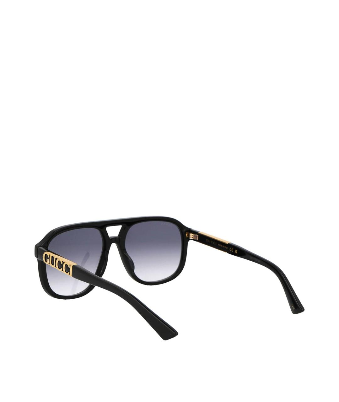 GUCCI Черные солнцезащитные очки, фото 4