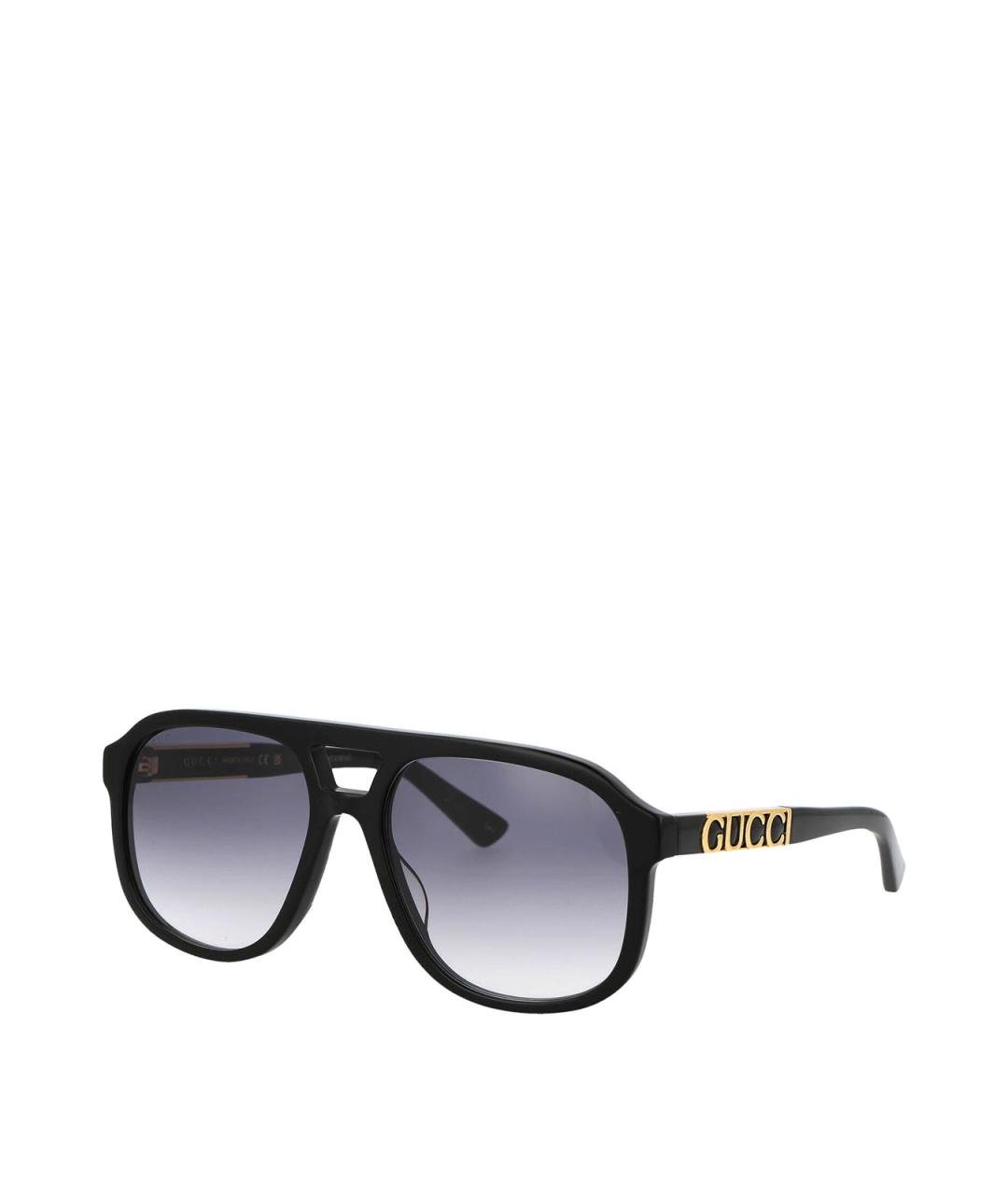 GUCCI Черные солнцезащитные очки, фото 2