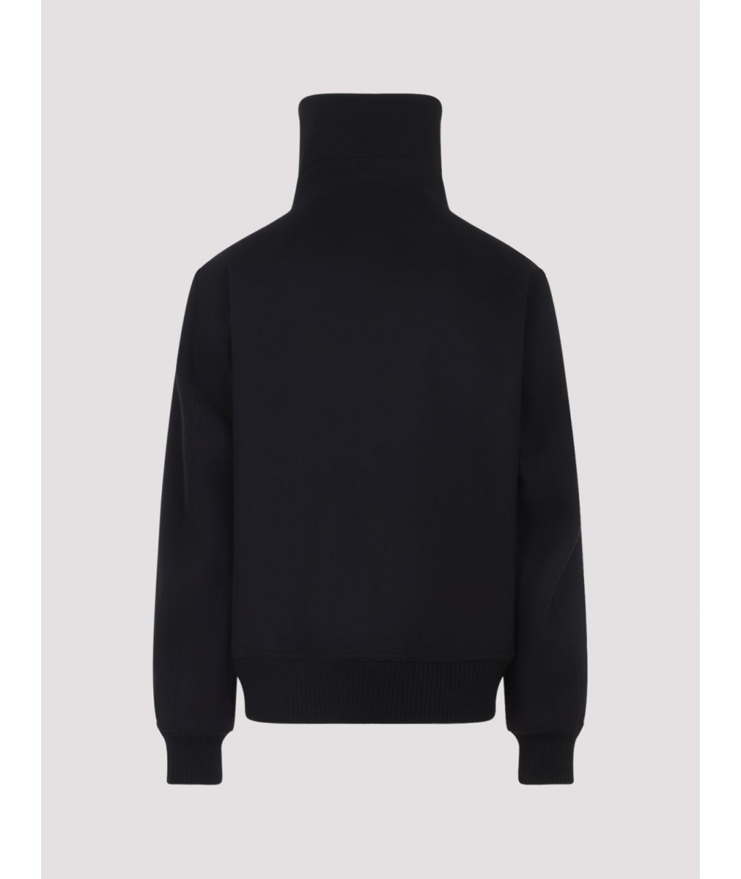RICK OWENS Черная шерстяная куртка, фото 2