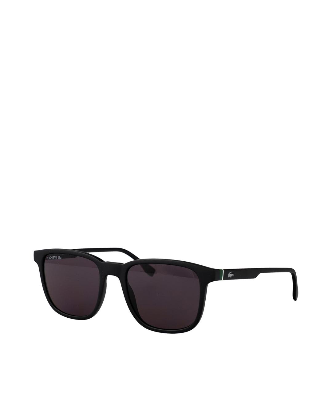 LACOSTE Черные пластиковые солнцезащитные очки, фото 2