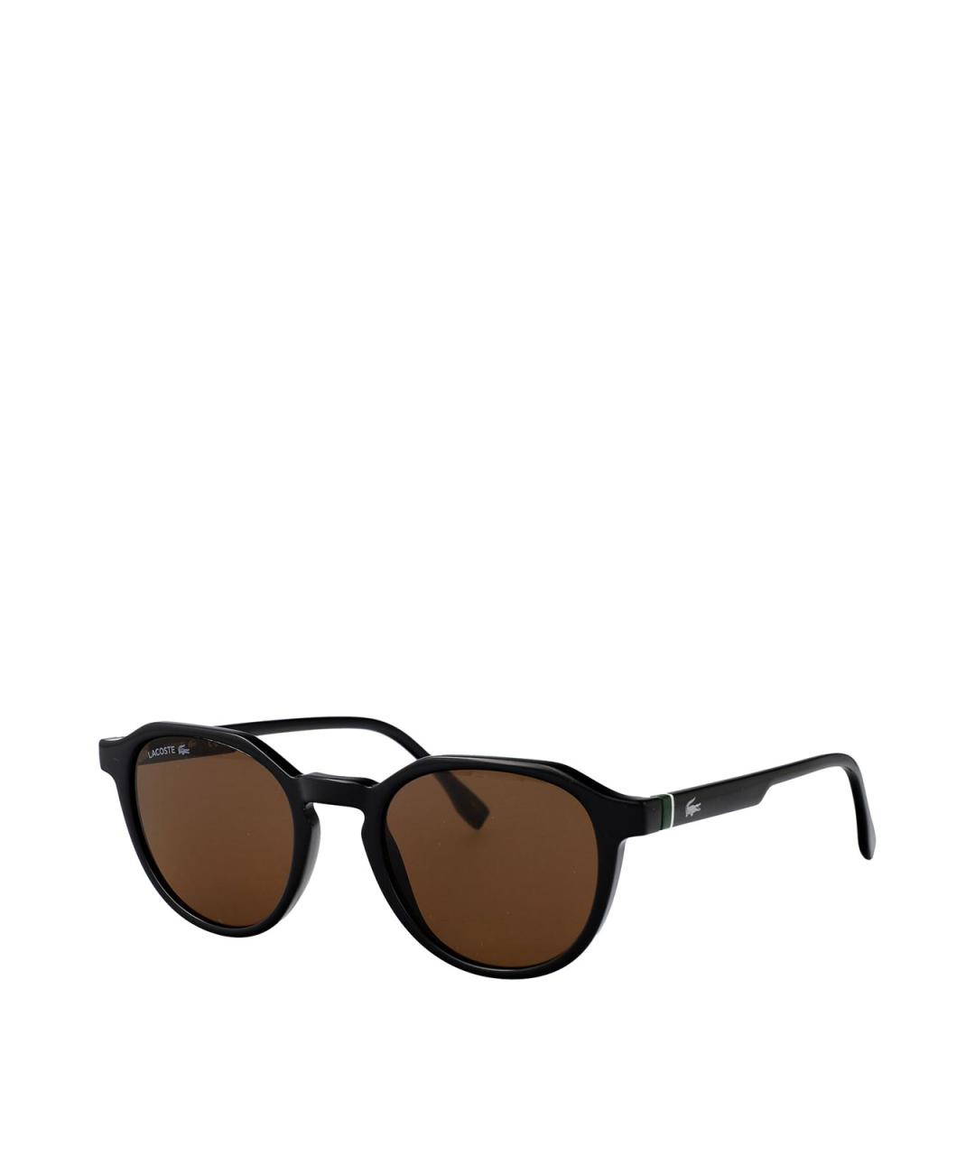 LACOSTE Черные пластиковые солнцезащитные очки, фото 2