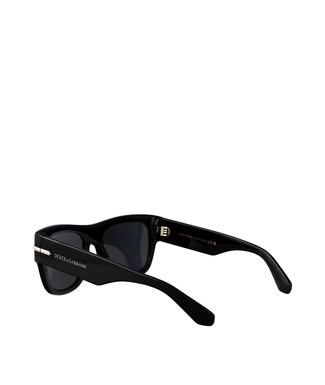 DOLCE&GABBANA Черные солнцезащитные очки, фото 4