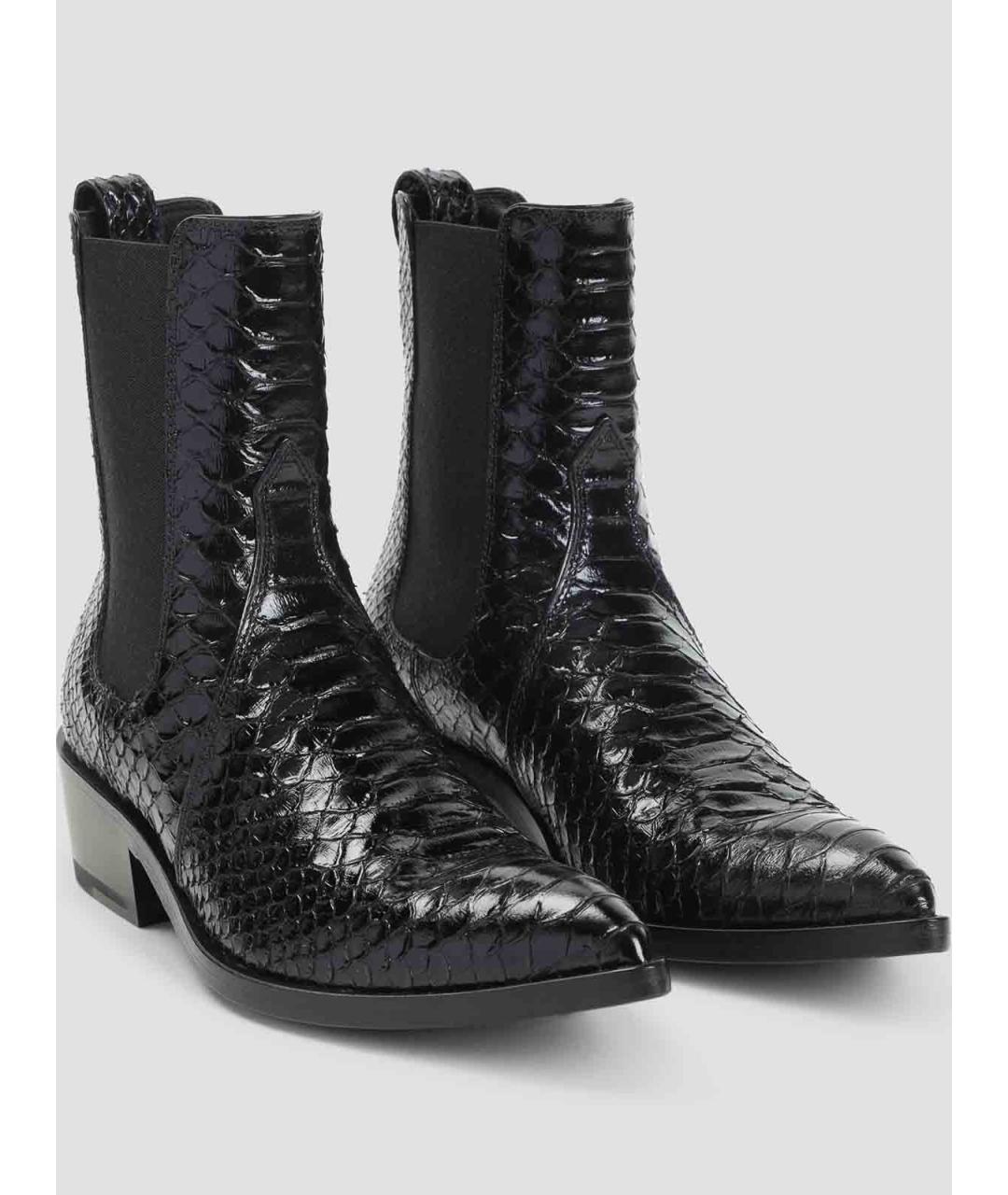 TOM FORD Черные кожаные ботинки, фото 3