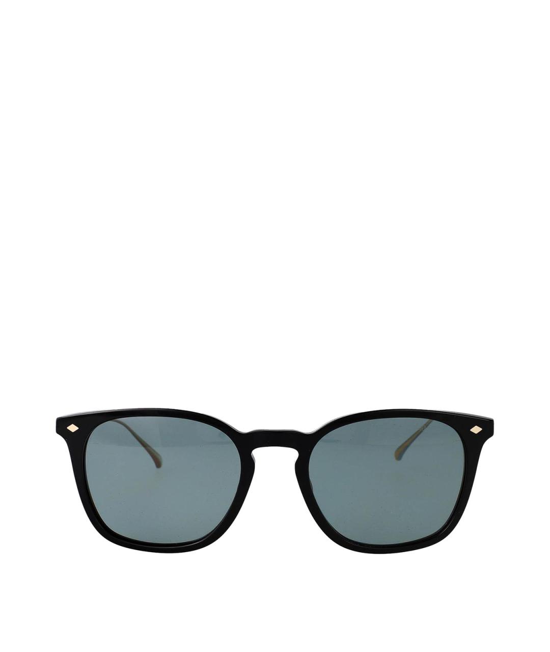 GIORGIO ARMANI Черные пластиковые солнцезащитные очки, фото 1