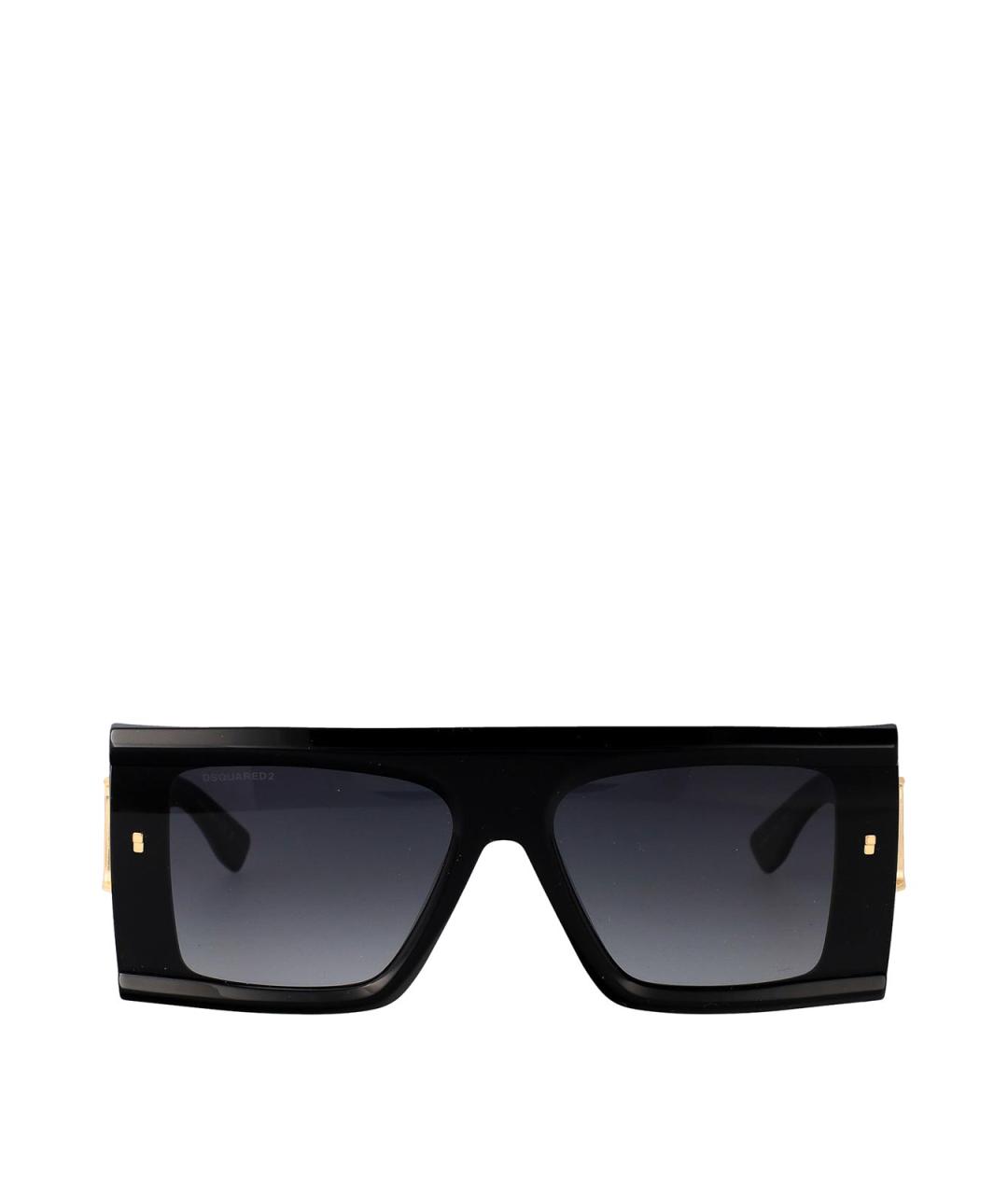 DSQUARED2 Черные пластиковые солнцезащитные очки, фото 1