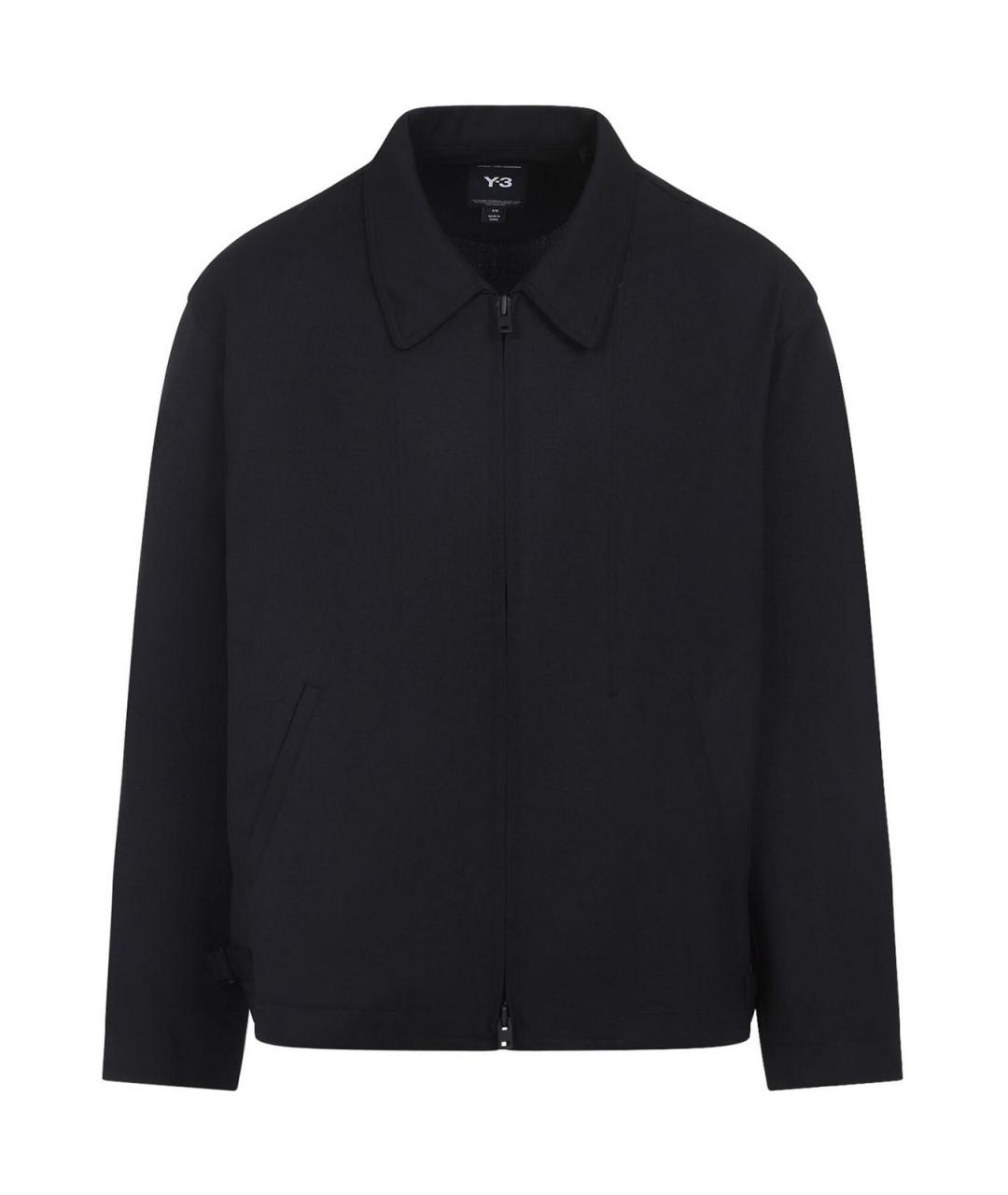 Y-3 Черная шерстяная куртка, фото 1