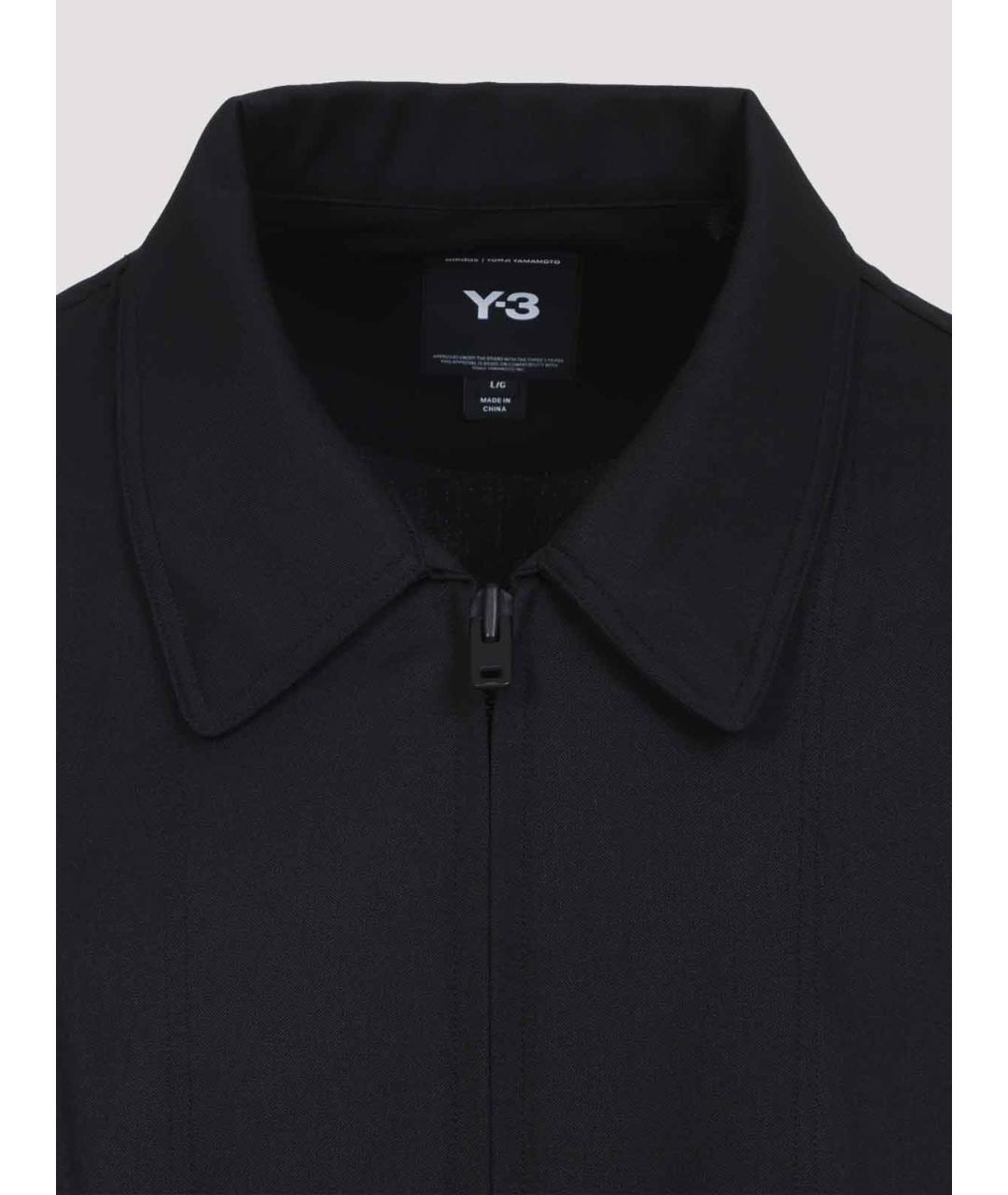 Y-3 Черная шерстяная куртка, фото 4