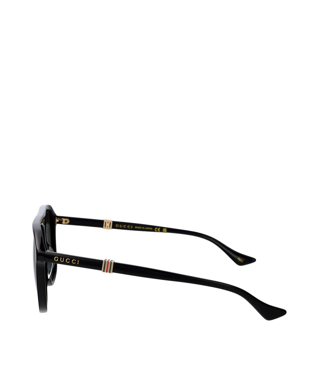 GUCCI Черные солнцезащитные очки, фото 3