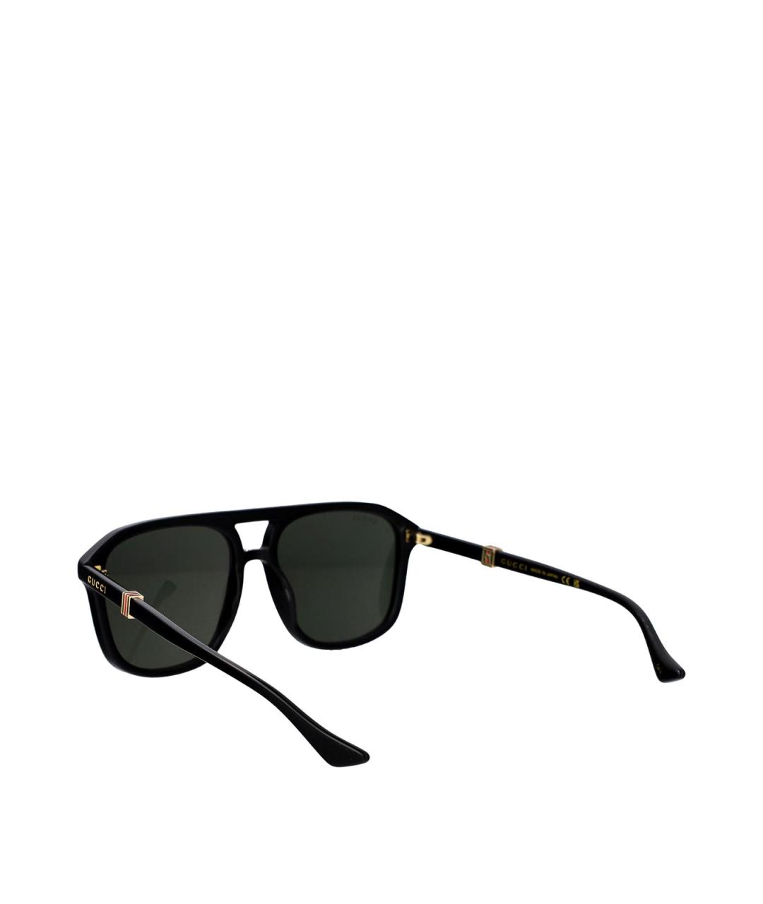 GUCCI Черные солнцезащитные очки, фото 4