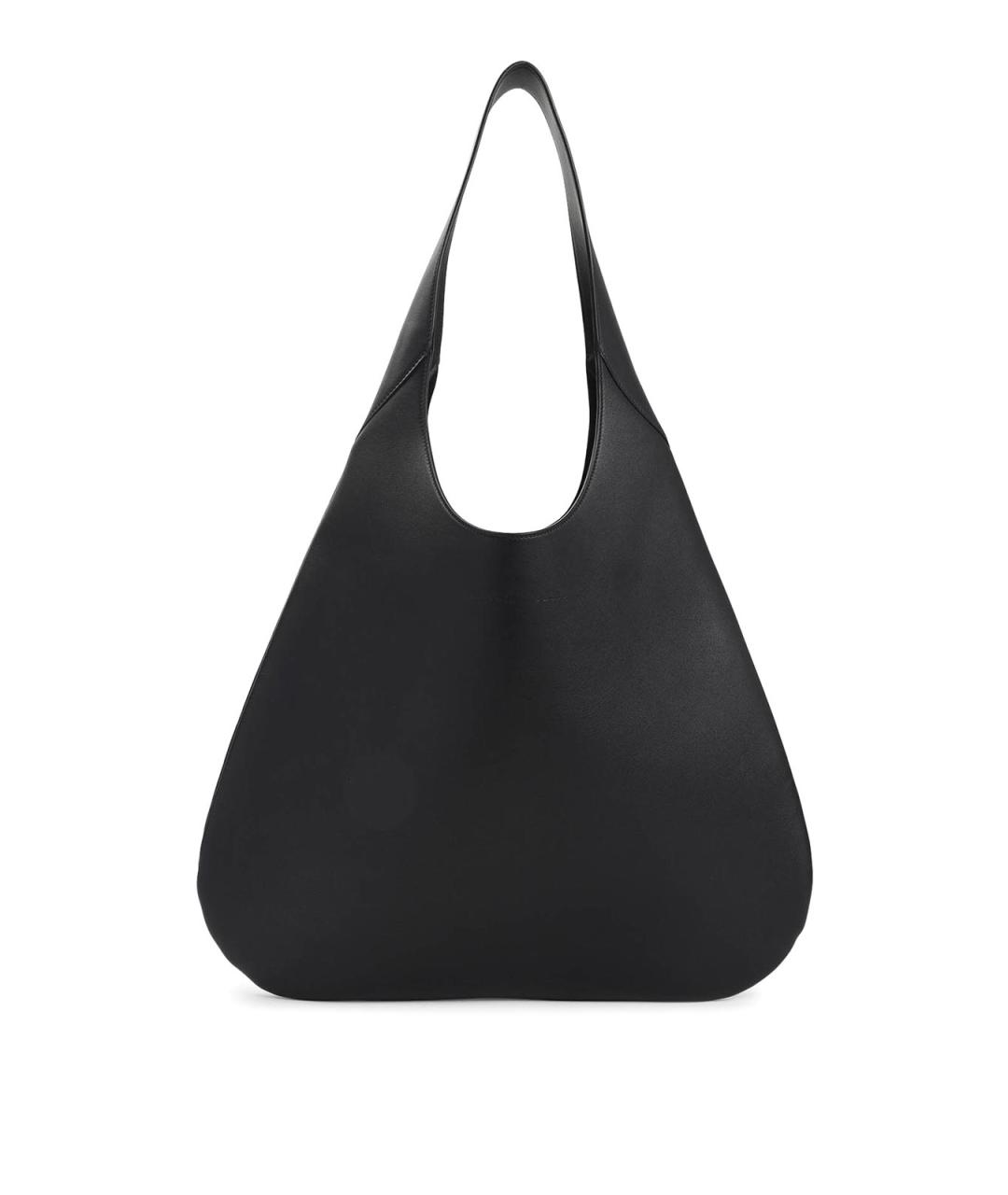 Carven Черная кожаная сумка тоут, фото 1