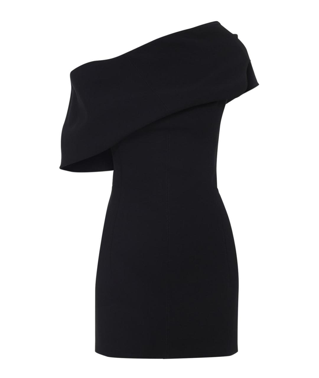JACQUEMUS Черное полиэстеровое повседневное платье, фото 1