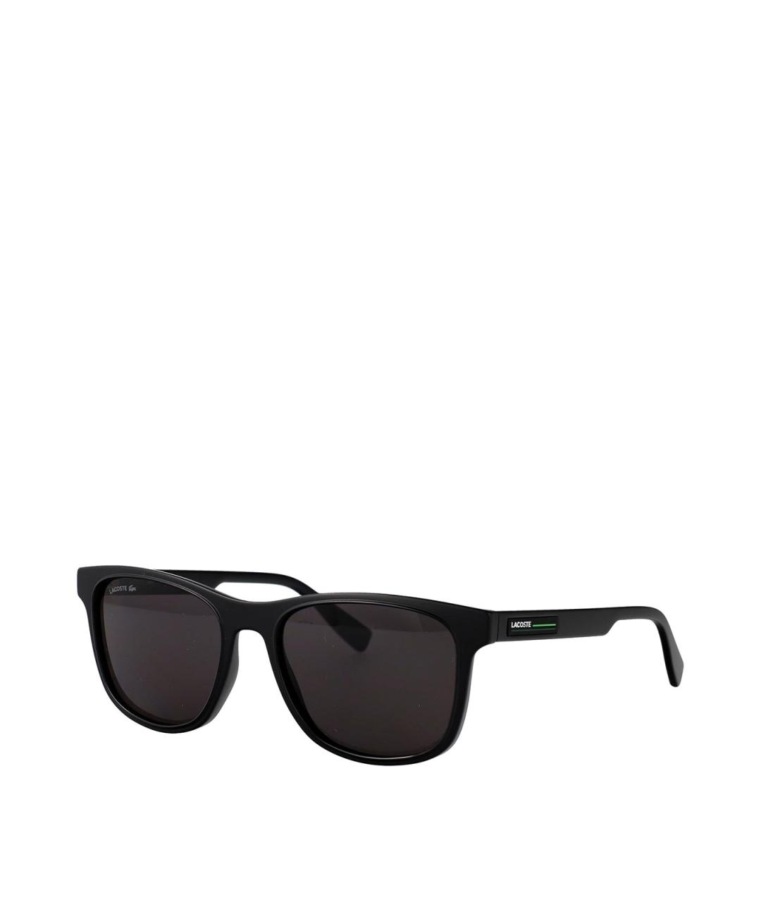 LACOSTE Черные пластиковые солнцезащитные очки, фото 2