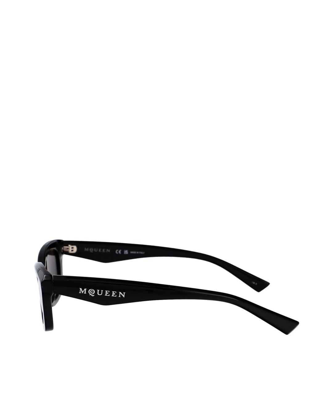 ALEXANDER MCQUEEN Черные солнцезащитные очки, фото 3