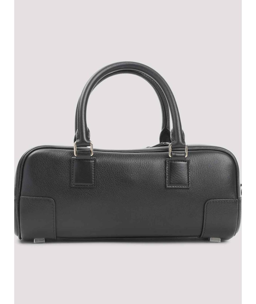LOEWE Черная кожаная сумка тоут, фото 2