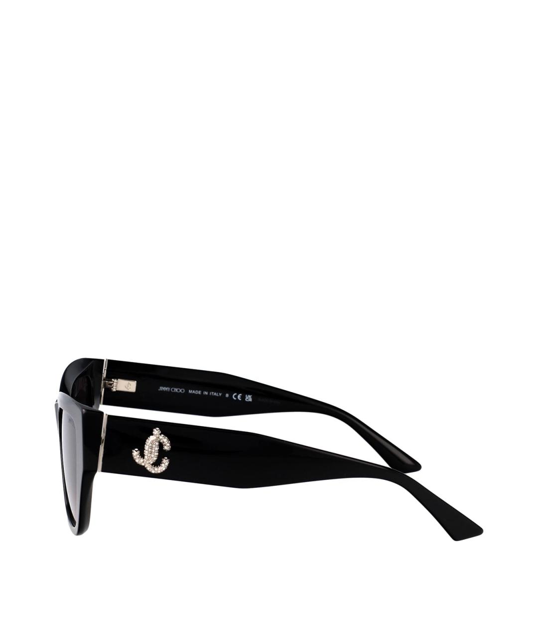 JIMMY CHOO Черные солнцезащитные очки, фото 3