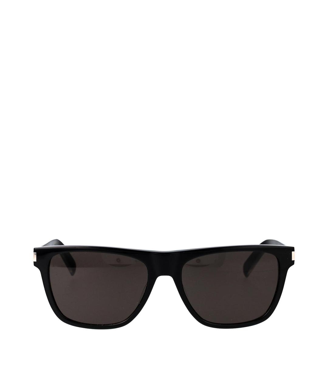 SAINT LAURENT Черные солнцезащитные очки, фото 1