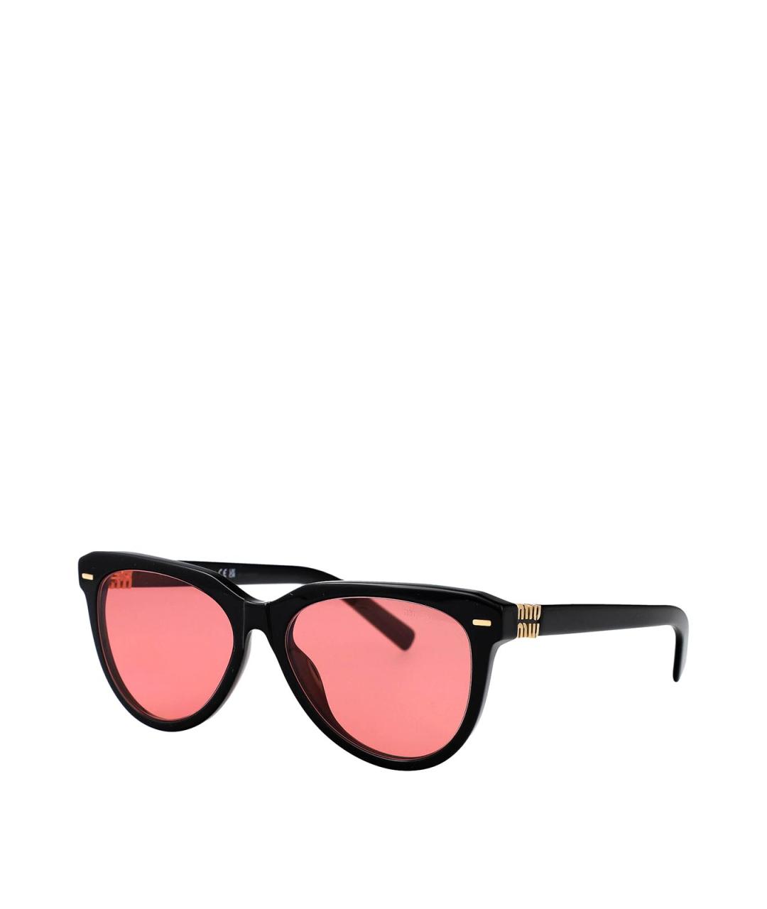 MIU MIU Черные солнцезащитные очки, фото 2