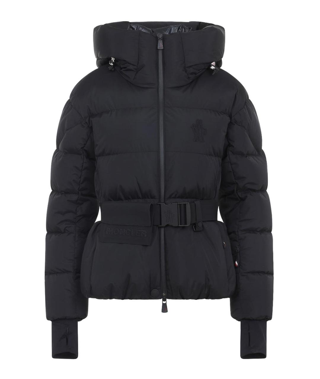 MONCLER Черная полиамидовая куртка, фото 1