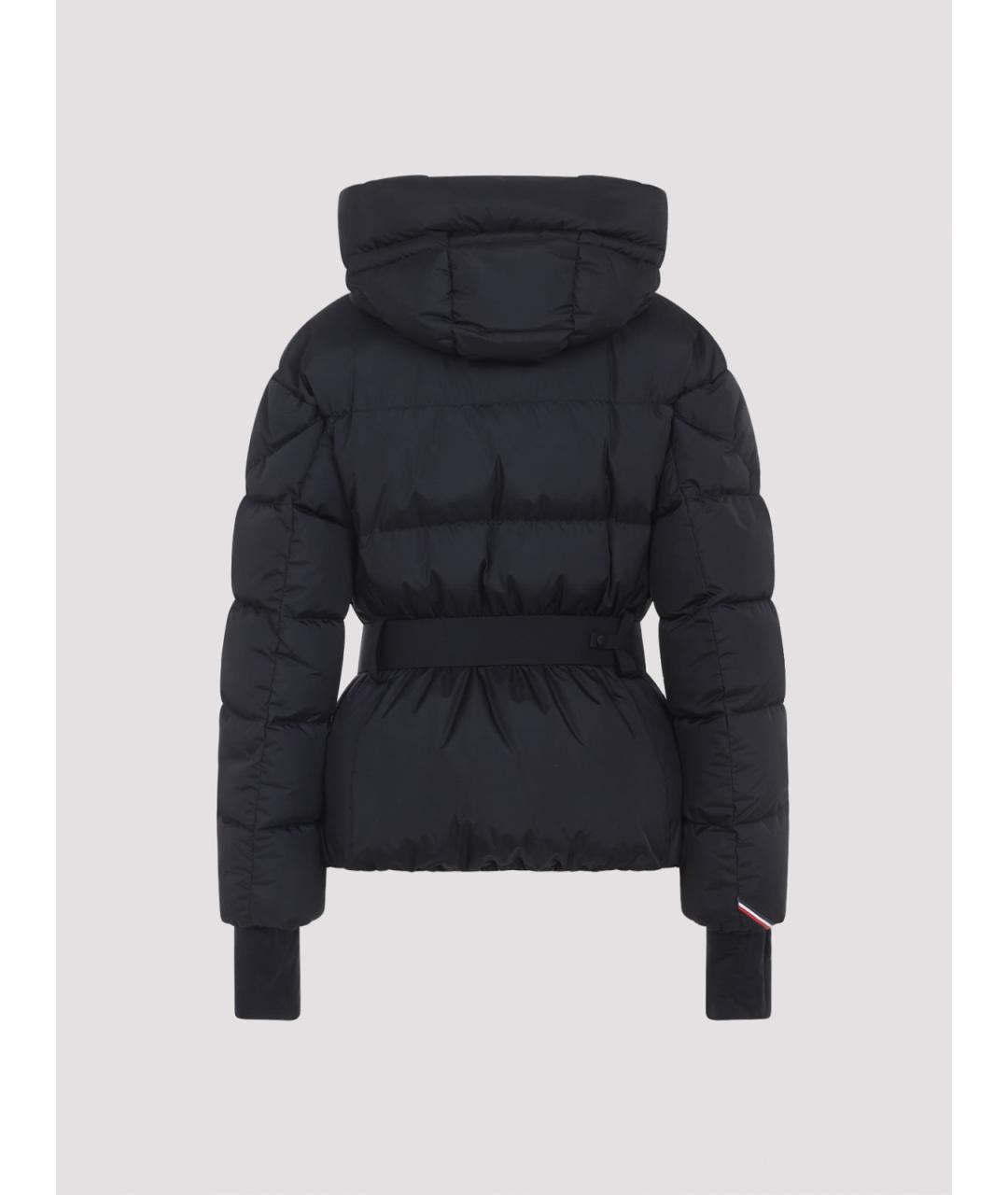 MONCLER Черная полиамидовая куртка, фото 2
