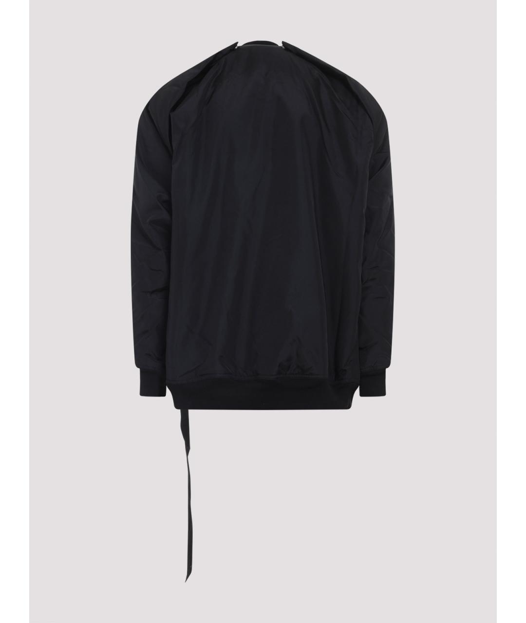 RICK OWENS Черная полиамидовая куртка, фото 2