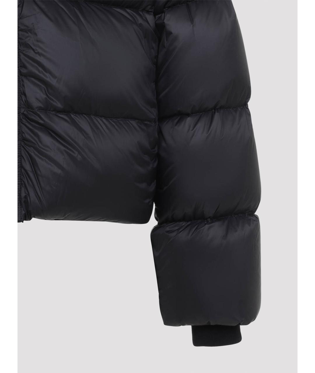 RICK OWENS Черная полиамидовая куртка, фото 3