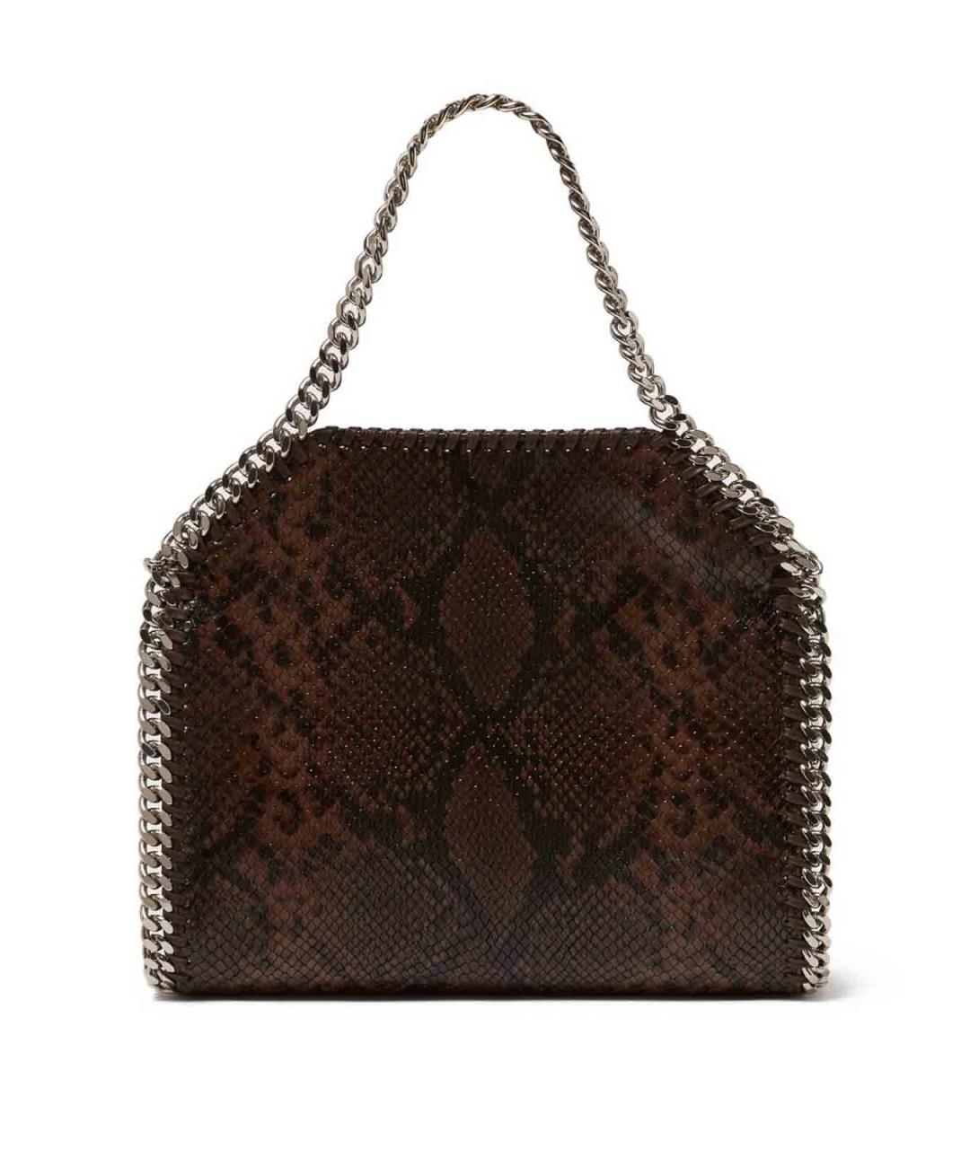 STELLA MCCARTNEY Коричневая сумка тоут из искусственной кожи, фото 4