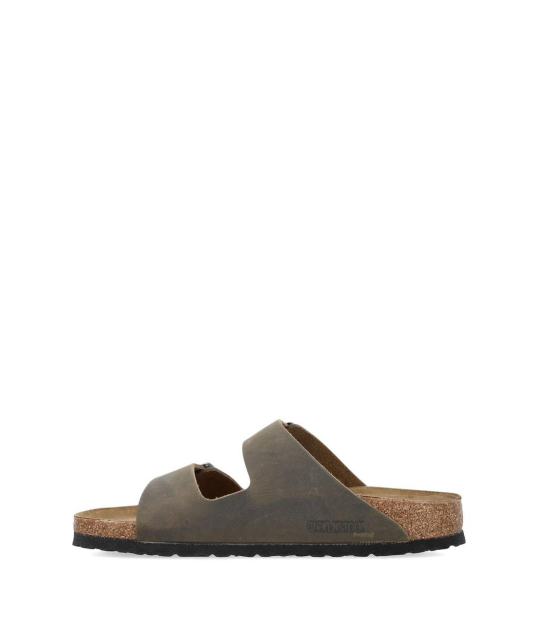 BIRKENSTOCK Мульти кожаные шлепанцы, фото 2