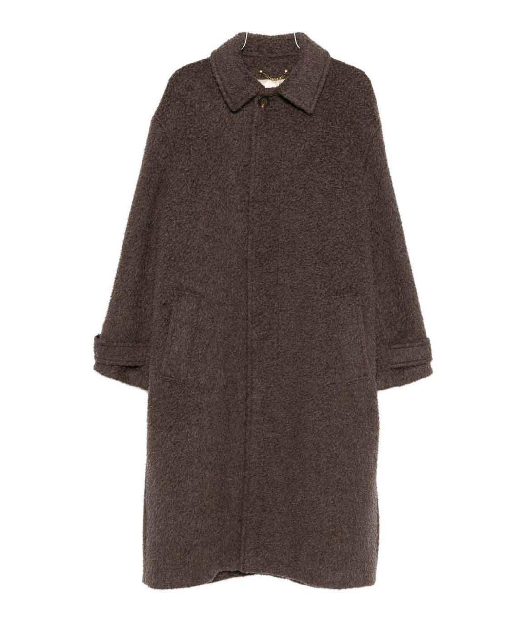 GOLDEN GOOSE Коричневая шерстяная куртка, фото 1