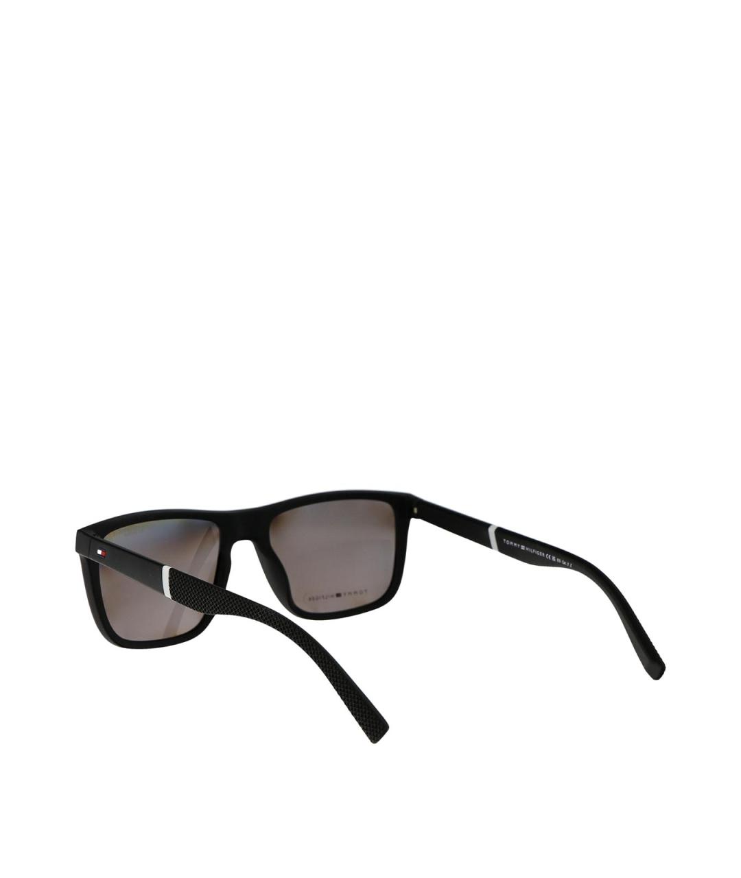 TOMMY HILFIGER Черные солнцезащитные очки, фото 4